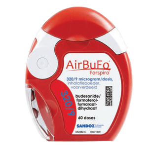 Inhalator AirBuFo - Budesonide/Formoterol - Forspiro