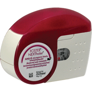 Inhalator Foster - beclometason/formoterol - Nexthaler