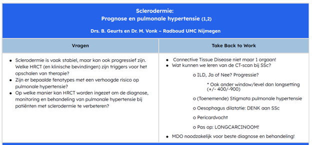 Samenvatting Hrct Master Class