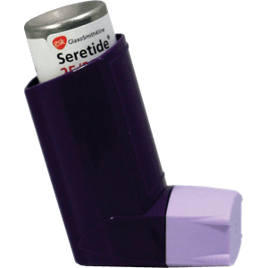 Inhalator Seretide - fluticasonpropionaat/salmeterol