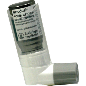Inhalator Berodual - ipratropium/fenoterol